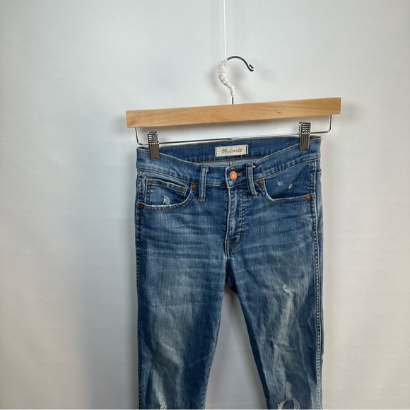 Madewell 9 inch high rise skinny jeans - Picture 2 of 7